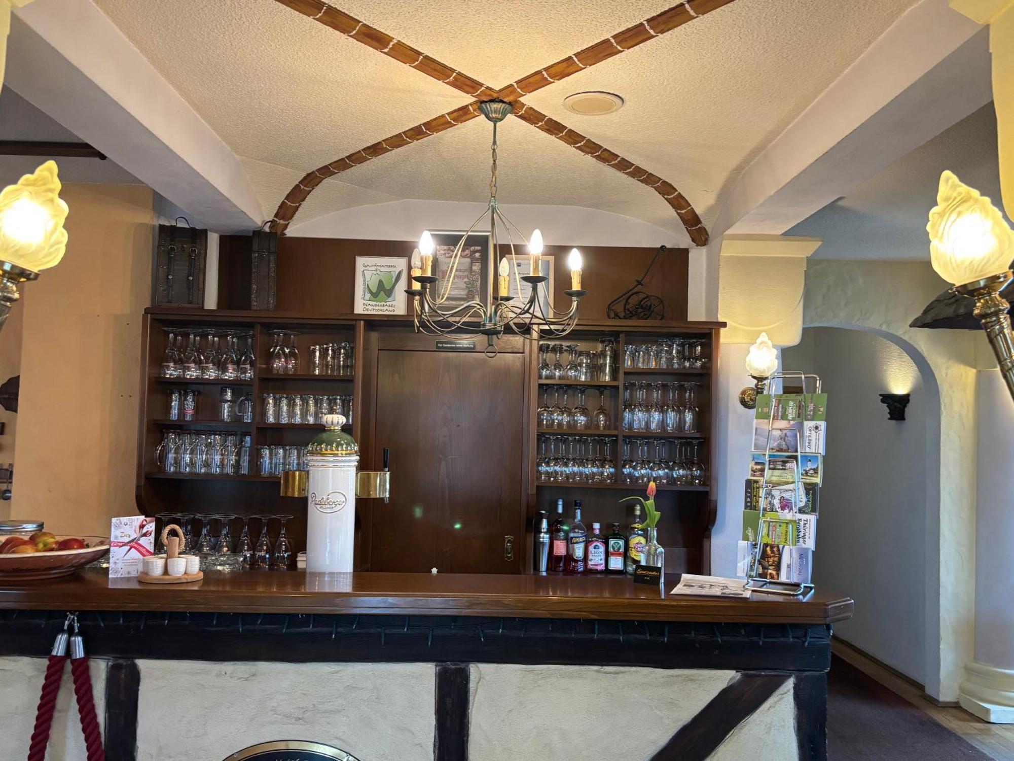 Hotel Burghof Oberweißbach Buitenkant foto