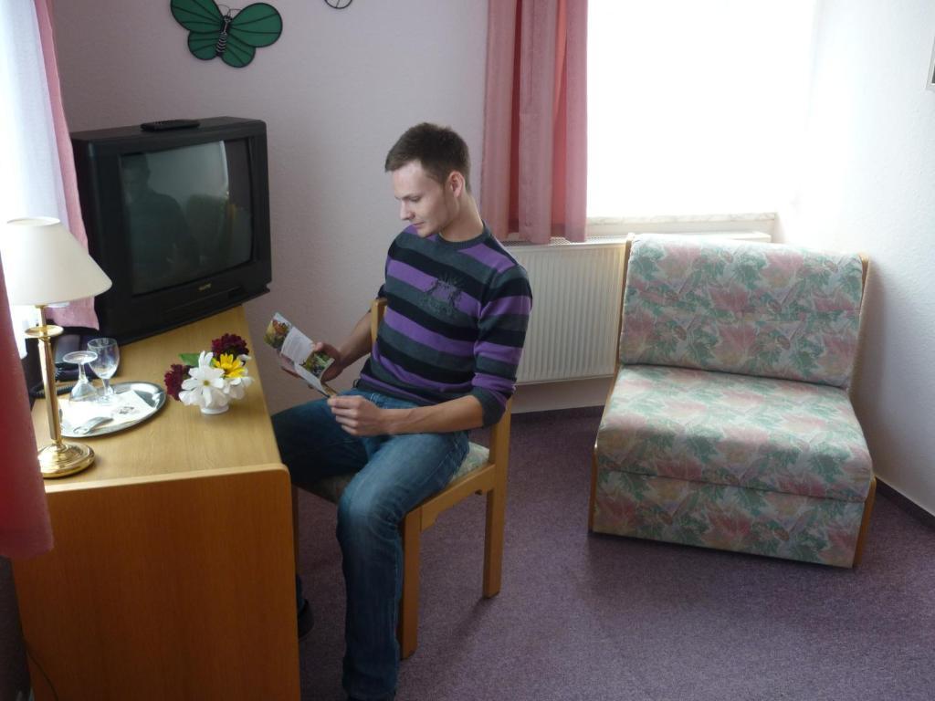 Hotel Burghof Oberweißbach Kamer foto